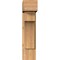 Ekena Millwork Westlake Block Smooth Bracket w/ Offset Brace, Western Red Cedar, 7 1/2"W x 20"D x 32"H BKT0806X20X32WTL05SWR - alternate 2